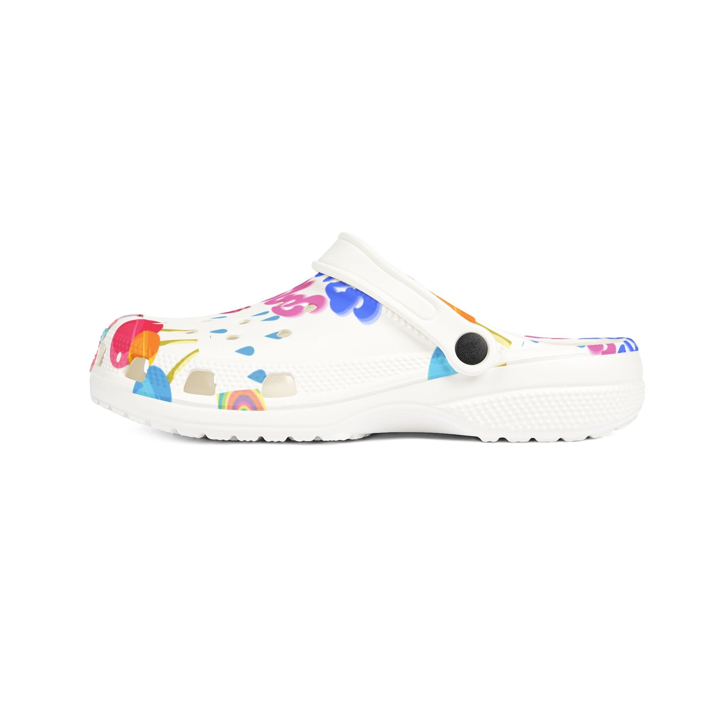 Foam Rubber Shoes - Colorful Crocs with Fun Design