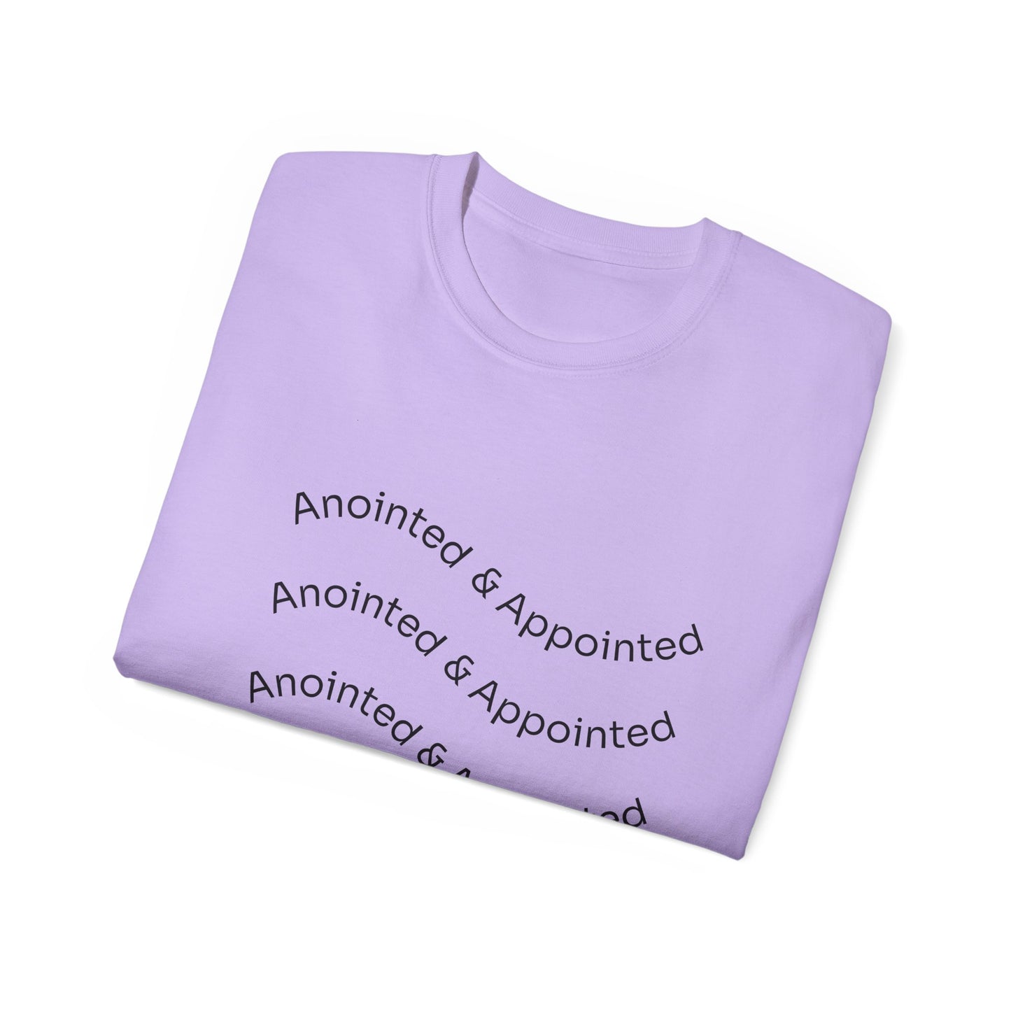 Anointed & Appointed Unisex Ultra Cotton Tee, Motivational T-Shirt, Inspirational Top, Faith-Based Apparel, Gift for Women and Men