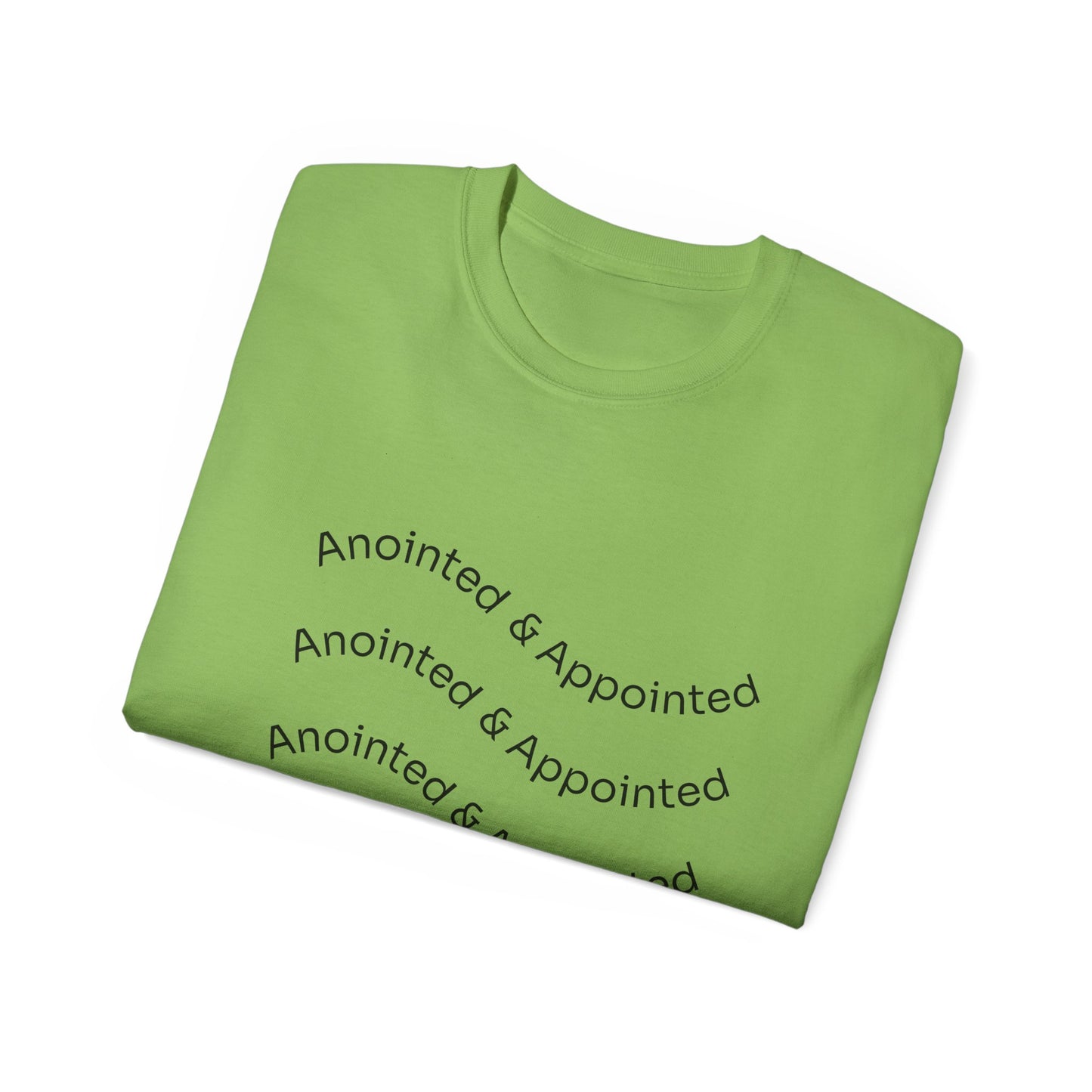 Anointed & Appointed Unisex Ultra Cotton Tee, Motivational T-Shirt, Inspirational Top, Faith-Based Apparel, Gift for Women and Men