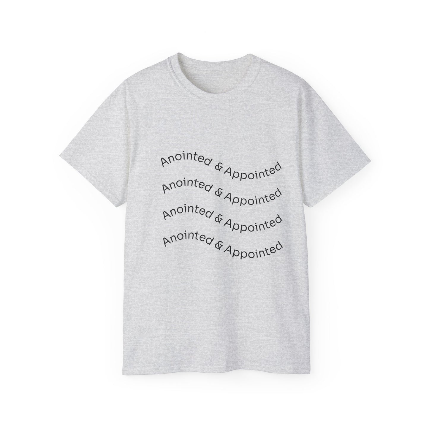 Anointed & Appointed Unisex Ultra Cotton Tee, Motivational T-Shirt, Inspirational Top, Faith-Based Apparel, Gift for Women and Men