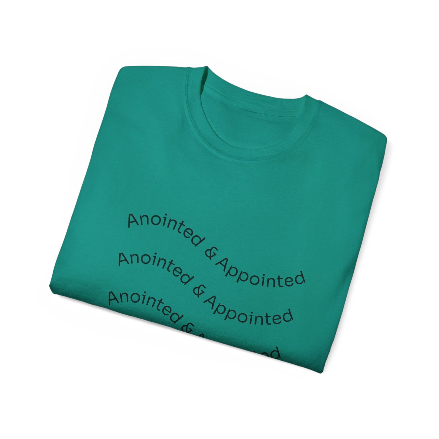 Anointed & Appointed Unisex Ultra Cotton Tee, Motivational T-Shirt, Inspirational Top, Faith-Based Apparel, Gift for Women and Men