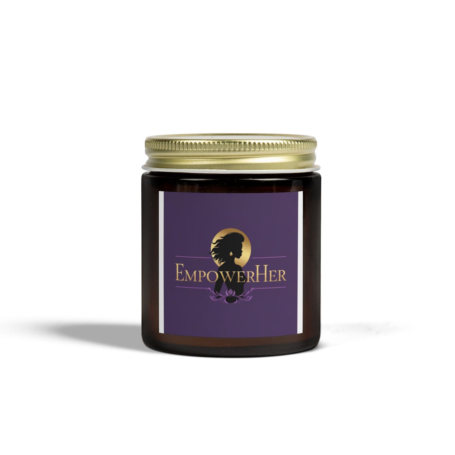 EmpowerHer Scented Candles | Coconut Apricot Wax | Relaxing, Self-Care Gifts, Home Decor, Mindfulness, Aromatherapy