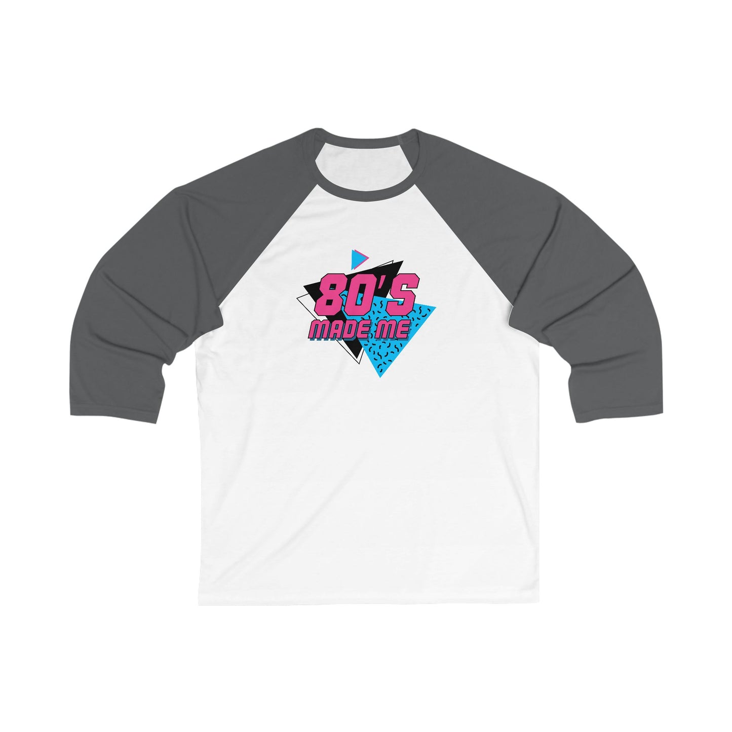 Retro 80's Baseball Tee | Unisex Graphic Shirt, Nostalgic Apparel, Gift for Music Lovers, Casual Wear, Vintage Style Clothing