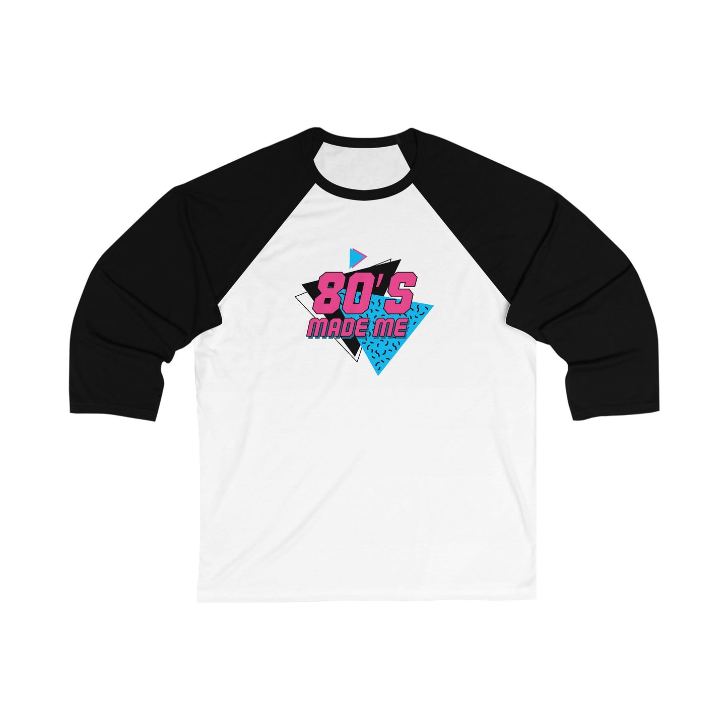 Retro 80's Baseball Tee | Unisex Graphic Shirt, Nostalgic Apparel, Gift for Music Lovers, Casual Wear, Vintage Style Clothing