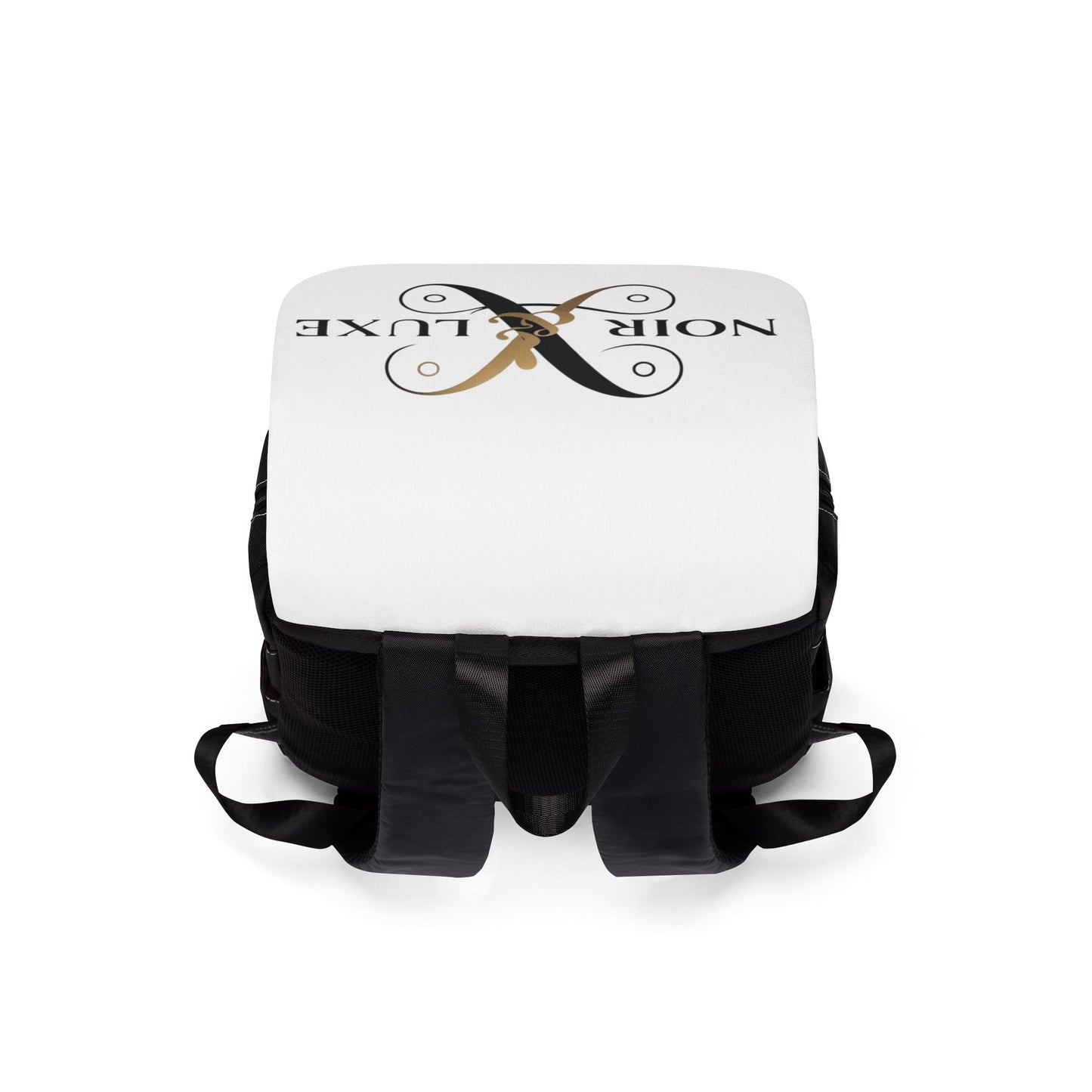 Chic Unisex Casual Shoulder Backpack - Noir & Luxe Design, Trendy Bag, Stylish Everyday Use, Travel, Gift for Her