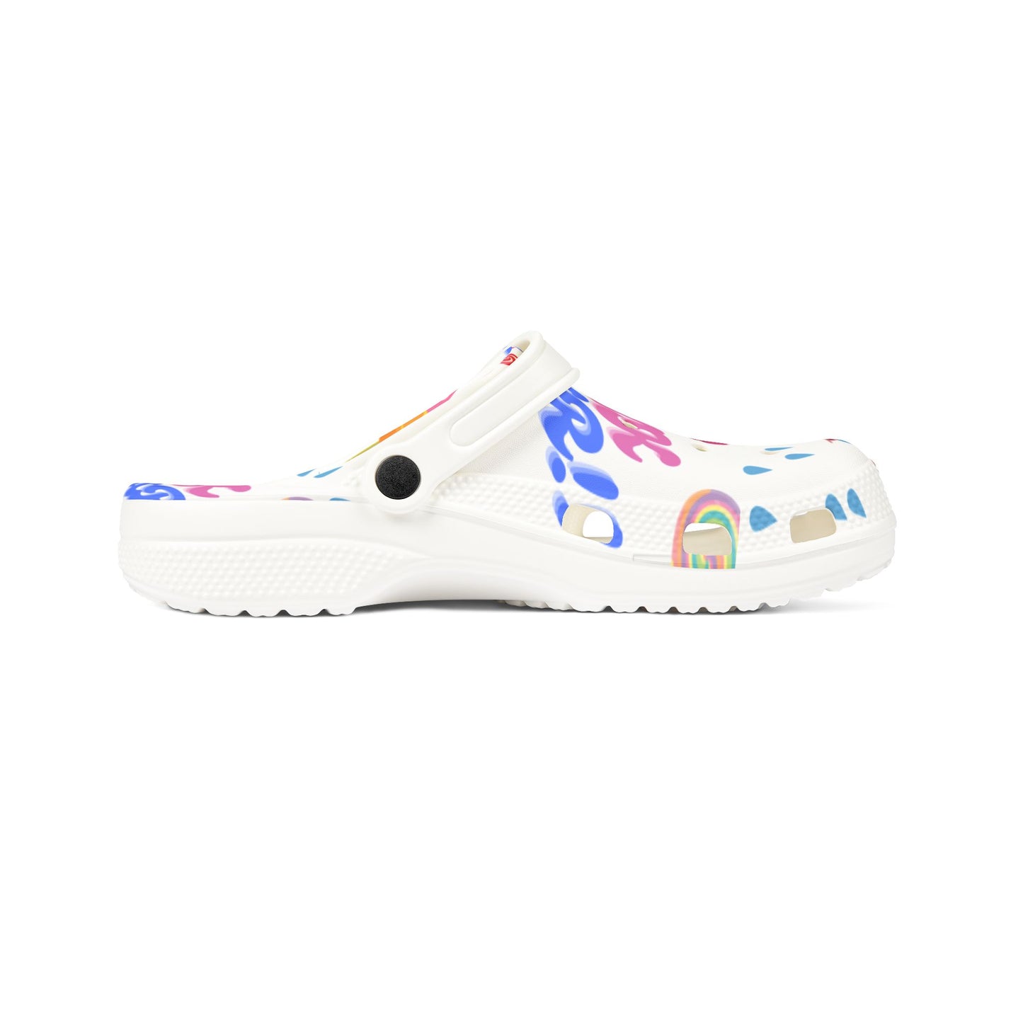 Foam Rubber Shoes - Colorful Crocs with Fun Design