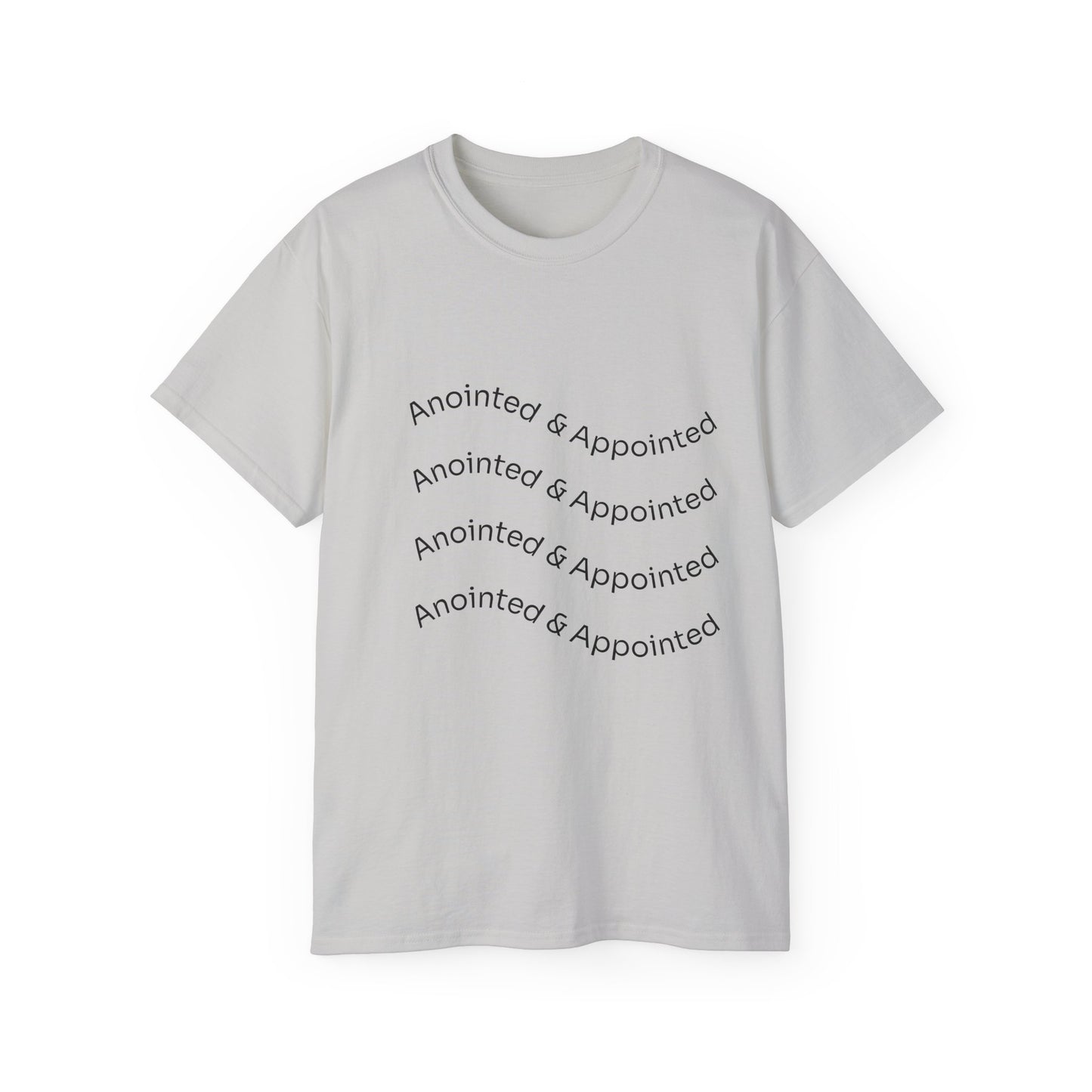 Anointed & Appointed Unisex Ultra Cotton Tee, Motivational T-Shirt, Inspirational Top, Faith-Based Apparel, Gift for Women and Men