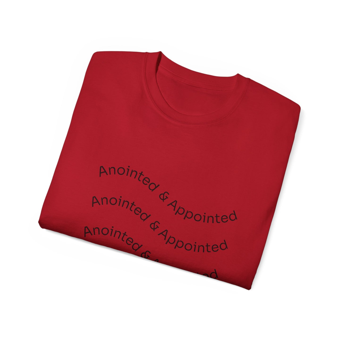 Anointed & Appointed Unisex Ultra Cotton Tee, Motivational T-Shirt, Inspirational Top, Faith-Based Apparel, Gift for Women and Men