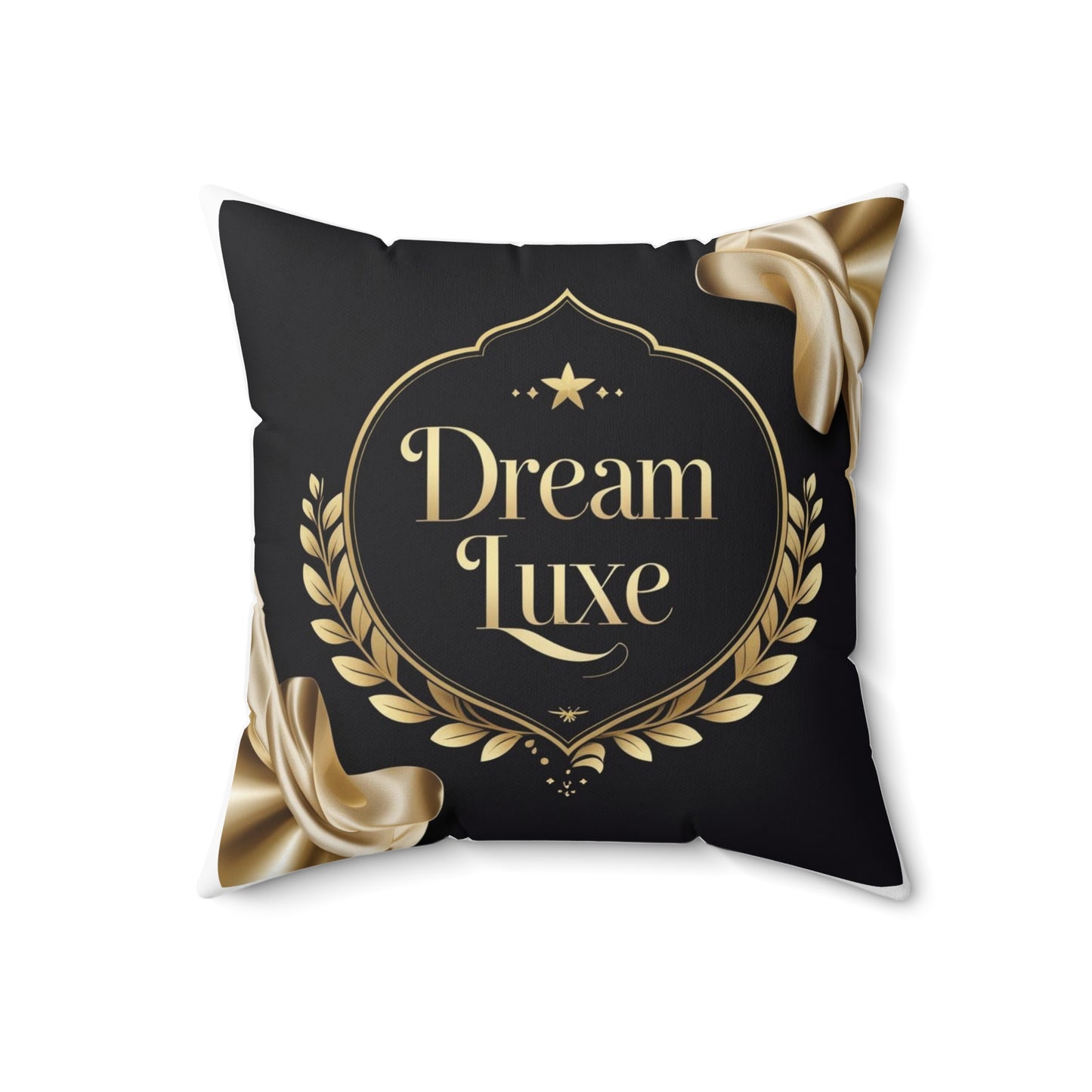 Luxurious Dream Luxe Square Pillow - Glam Decor, Cozy Home, Elegant Gift, Sofa Accent, Pillow for Relaxation