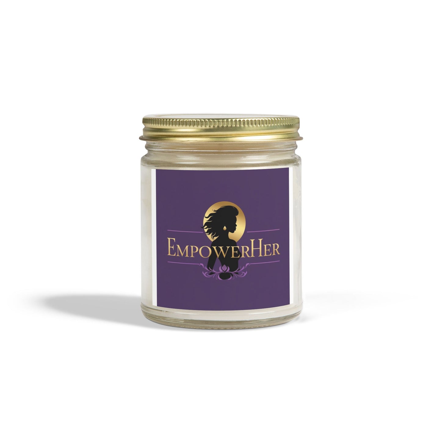 EmpowerHer Scented Candles | Coconut Apricot Wax | Relaxing, Self-Care Gifts, Home Decor, Mindfulness, Aromatherapy