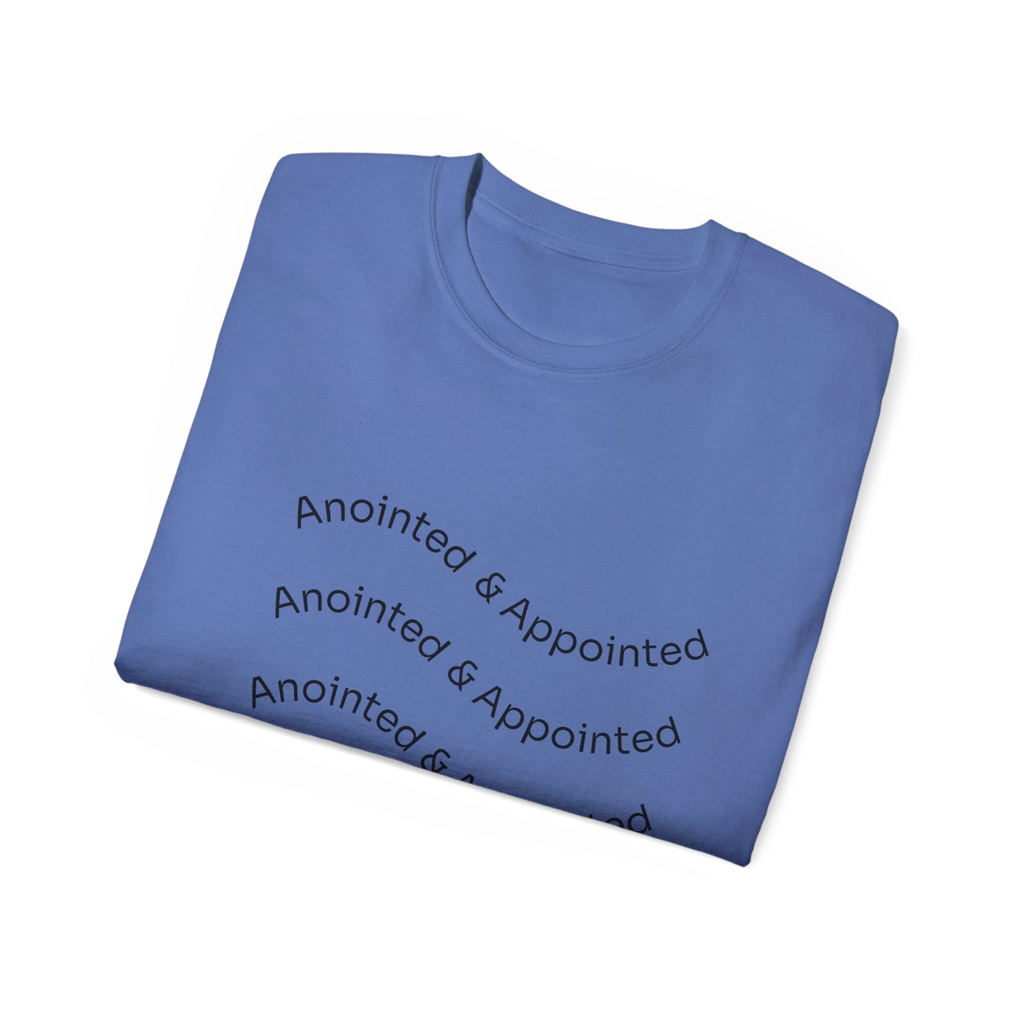 Anointed & Appointed Unisex Ultra Cotton Tee, Motivational T-Shirt, Inspirational Top, Faith-Based Apparel, Gift for Women and Men