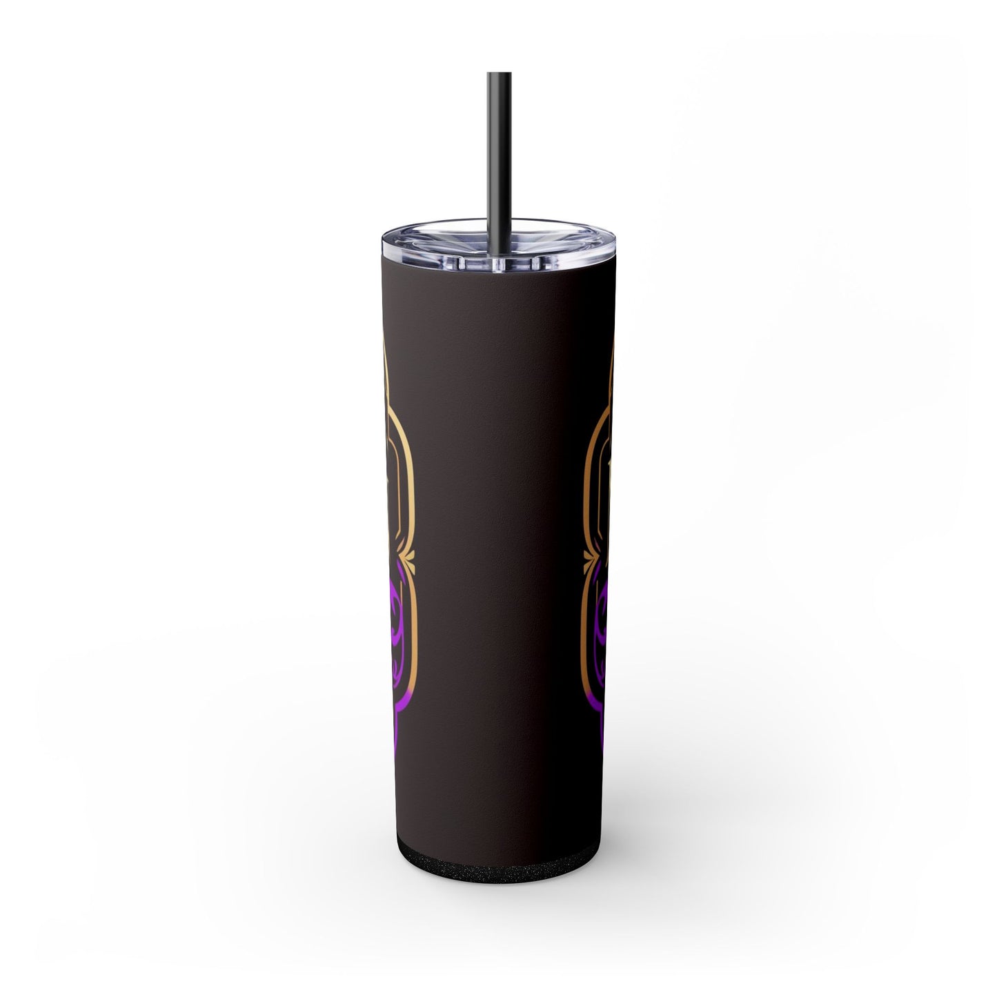 Stylish Skinny Tumbler, The Melanin CEO, 20oz Drinkware, Personalized Gift for Her, Black Girl Magic, Motivational Water Bottle