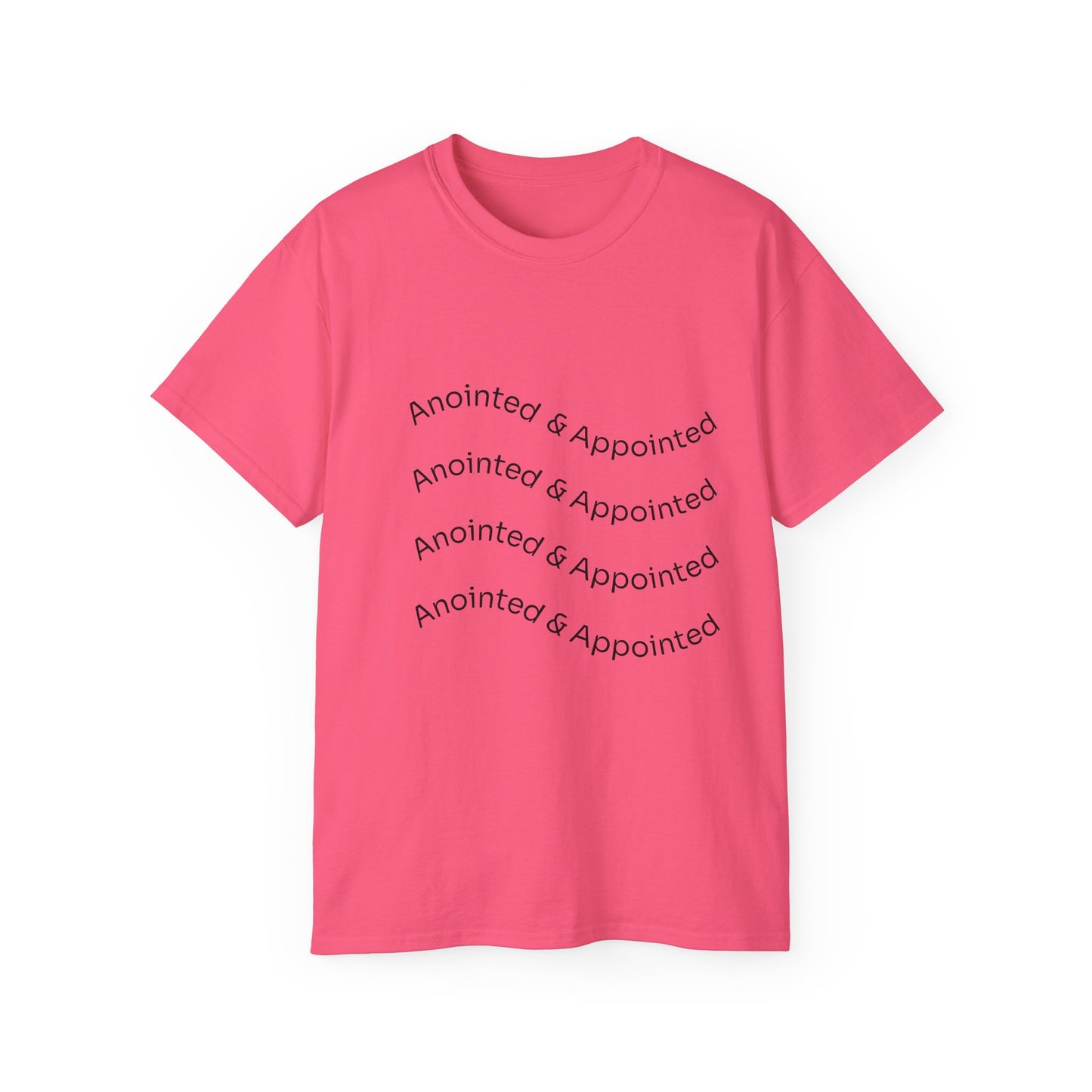 Anointed & Appointed Unisex Ultra Cotton Tee, Motivational T-Shirt, Inspirational Top, Faith-Based Apparel, Gift for Women and Men