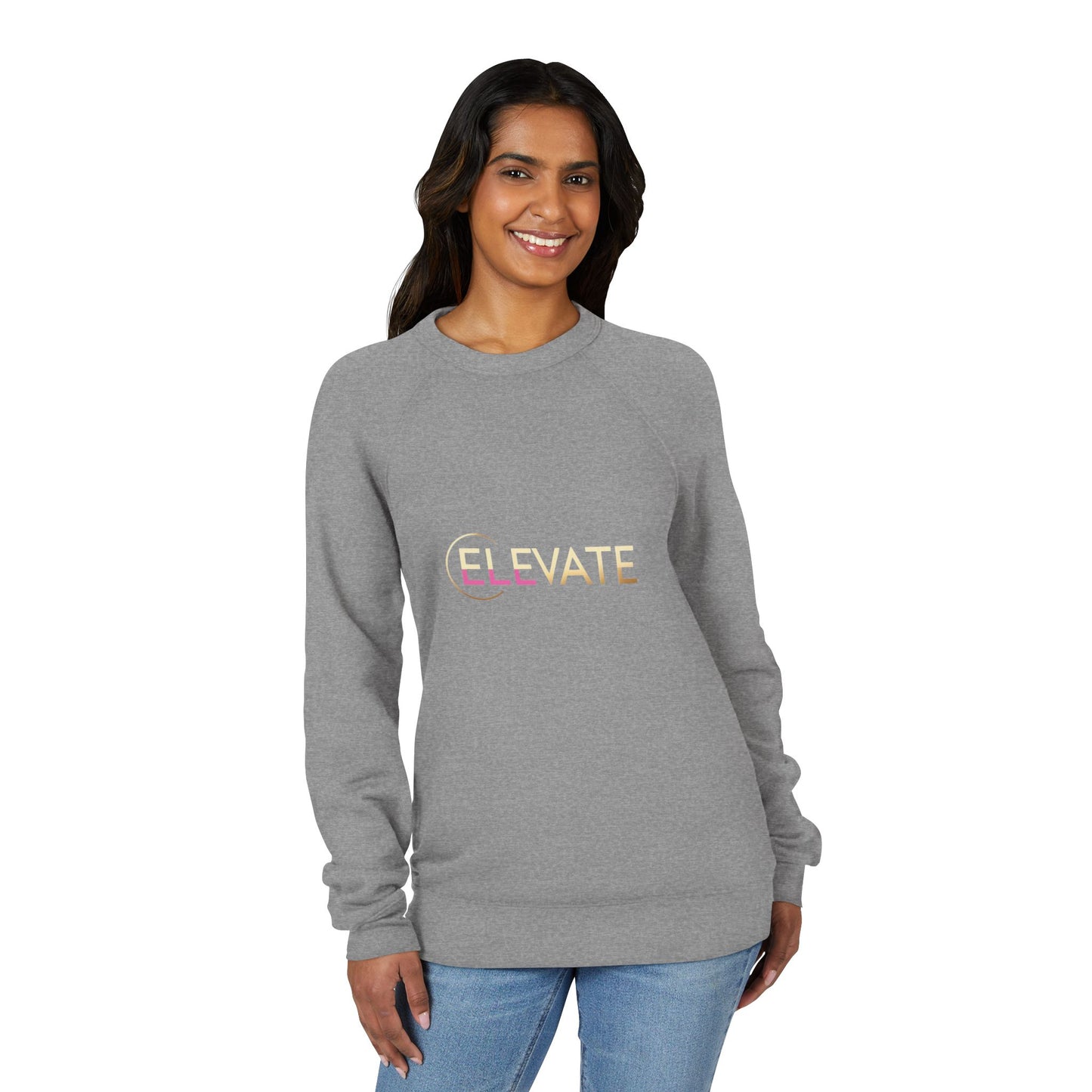 Elevate Unisex Sponge Fleece Sweatshirt - Cozy, Stylish, Ideal for Relaxation, Casual Outfits, Gift for Him/Her, Perfect for Everyday Wear