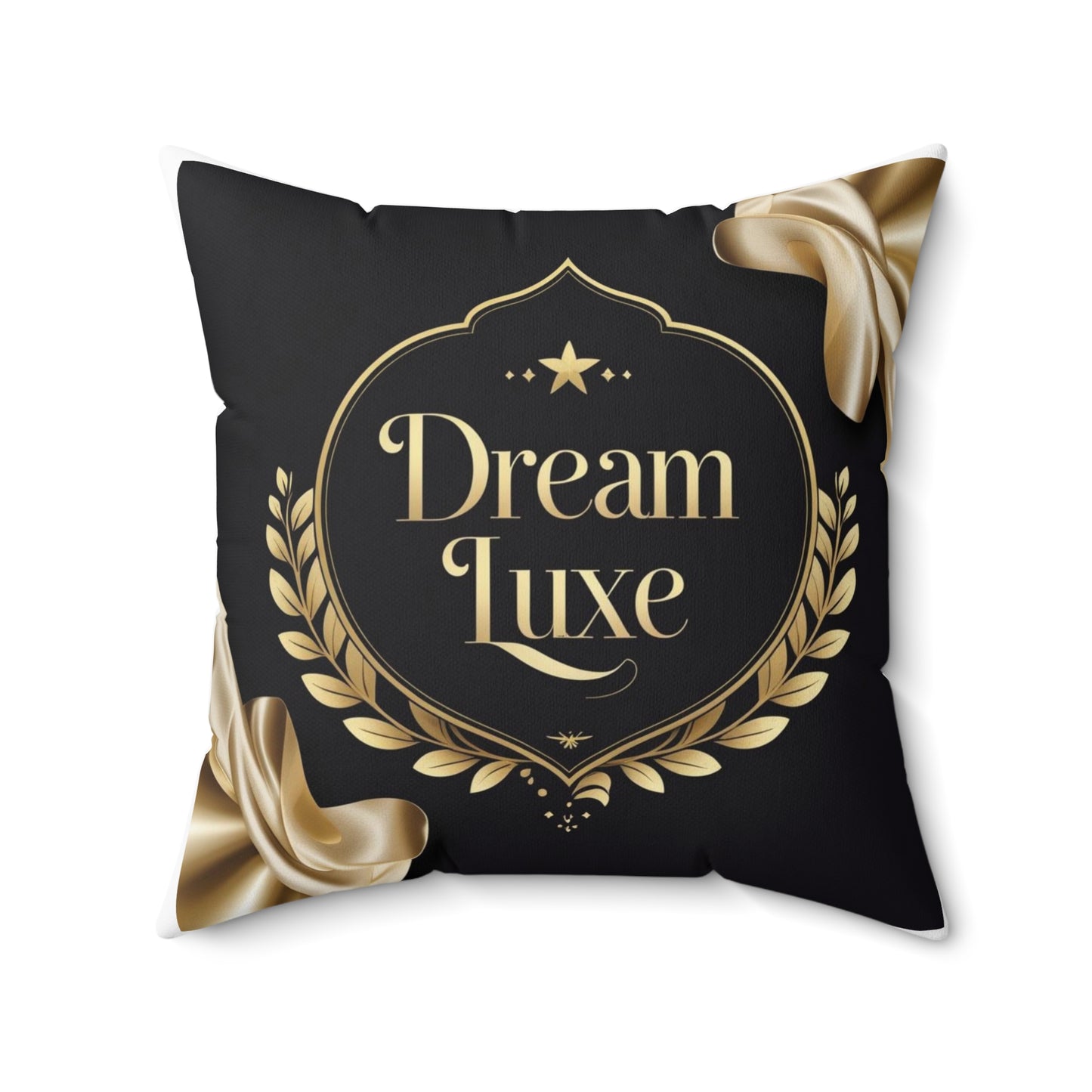 Luxurious Dream Luxe Square Pillow - Glam Decor, Cozy Home, Elegant Gift, Sofa Accent, Pillow for Relaxation