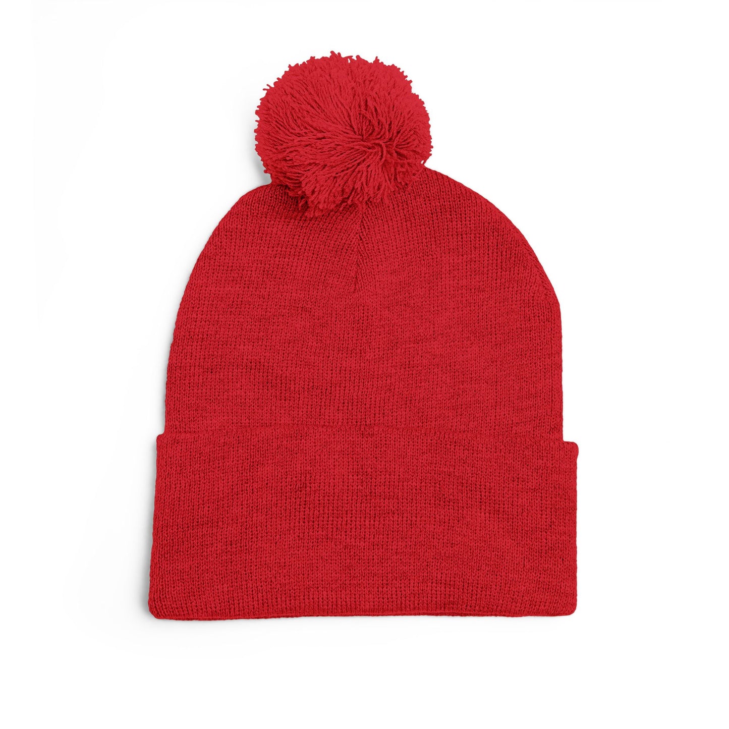 Elevate Embroidered Pom-Pom Knit Cap
