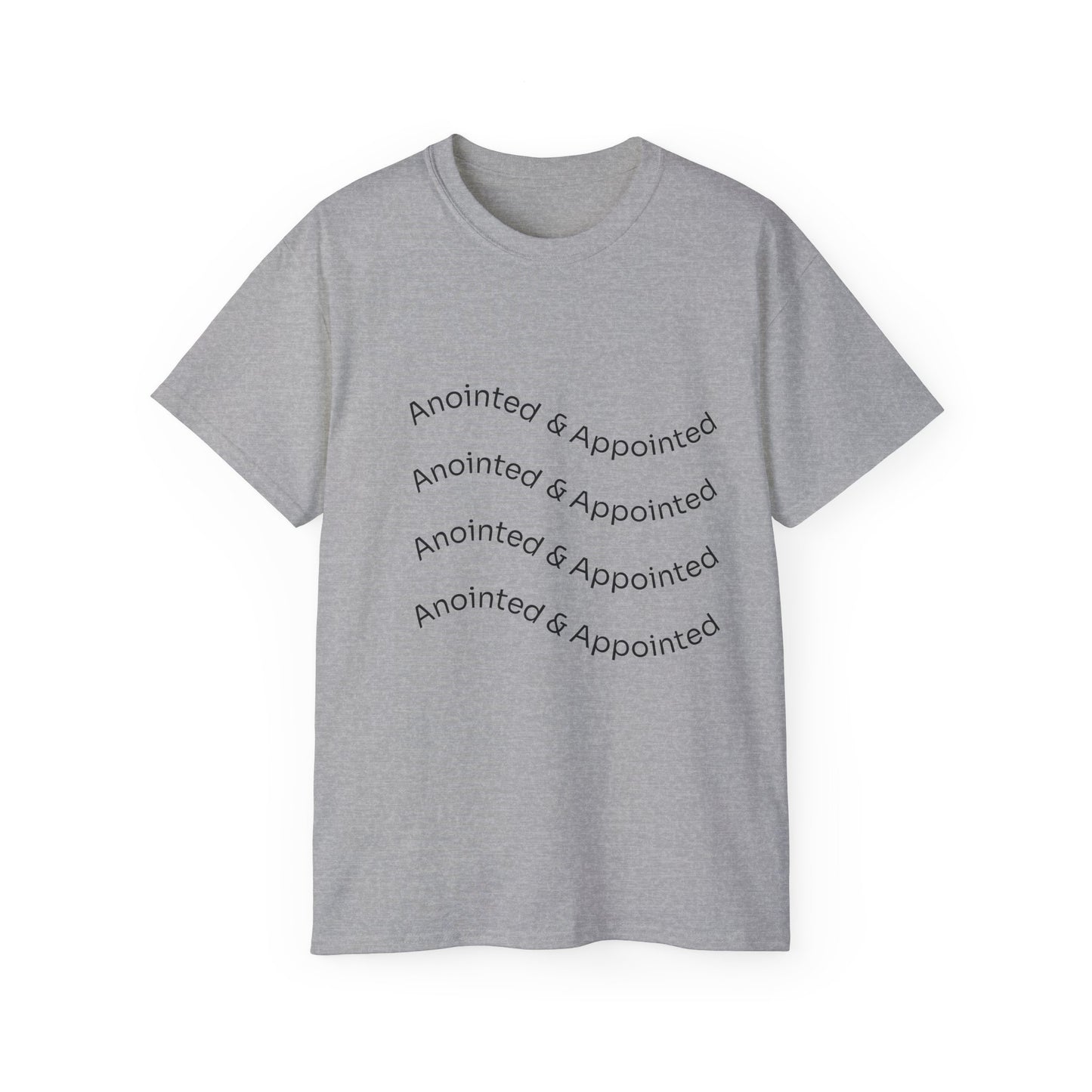 Anointed & Appointed Unisex Ultra Cotton Tee, Motivational T-Shirt, Inspirational Top, Faith-Based Apparel, Gift for Women and Men