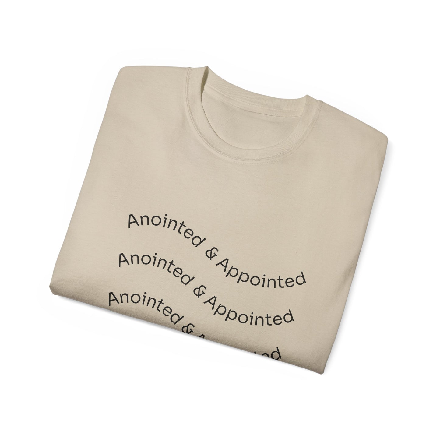 Anointed & Appointed Unisex Ultra Cotton Tee, Motivational T-Shirt, Inspirational Top, Faith-Based Apparel, Gift for Women and Men