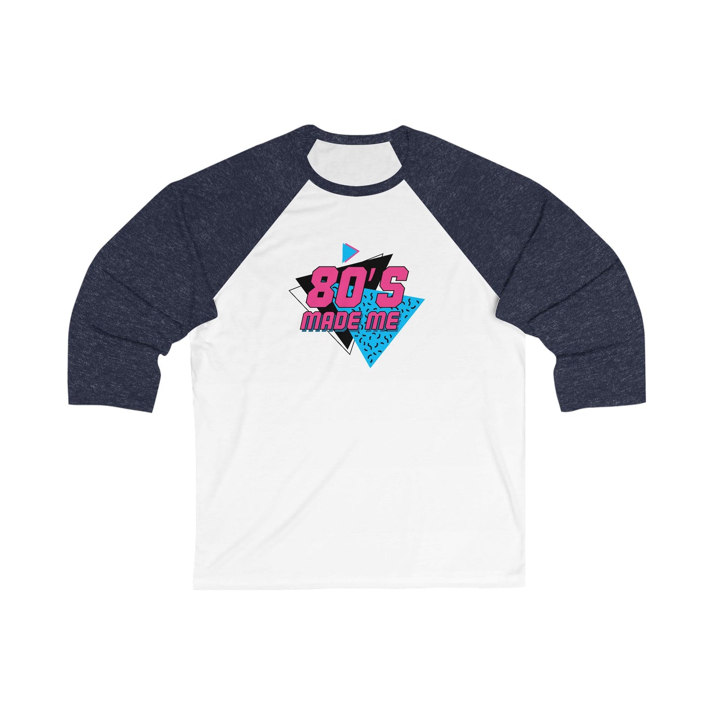 Retro 80's Baseball Tee | Unisex Graphic Shirt, Nostalgic Apparel, Gift for Music Lovers, Casual Wear, Vintage Style Clothing
