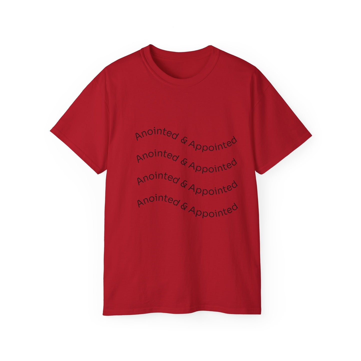 Anointed & Appointed Unisex Ultra Cotton Tee, Motivational T-Shirt, Inspirational Top, Faith-Based Apparel, Gift for Women and Men
