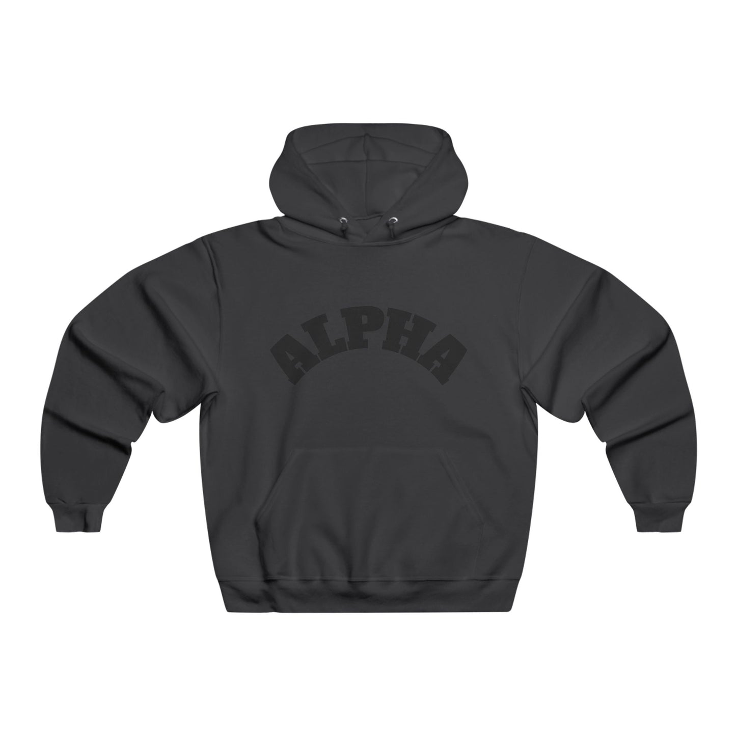 Men's Alpha Hoodie - Cozy Unisex Sweatshirt for Everyday Wear, Gift for Birthdays, Casual Style, Lounge Wear, Gym Apparel