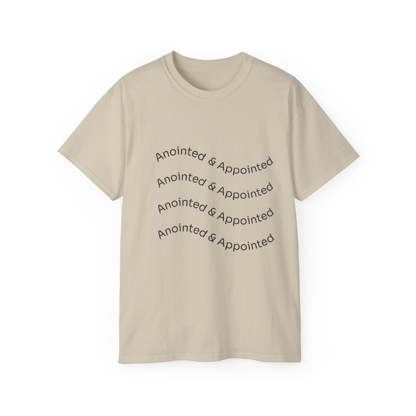 Anointed & Appointed Unisex Ultra Cotton Tee, Motivational T-Shirt, Inspirational Top, Faith-Based Apparel, Gift for Women and Men