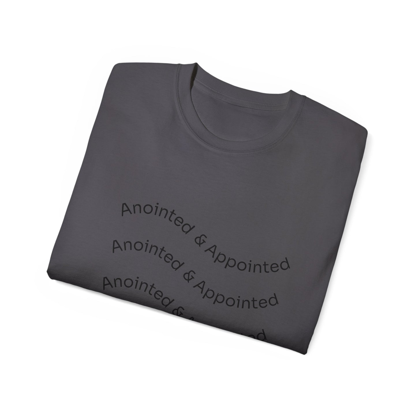 Anointed & Appointed Unisex Ultra Cotton Tee, Motivational T-Shirt, Inspirational Top, Faith-Based Apparel, Gift for Women and Men