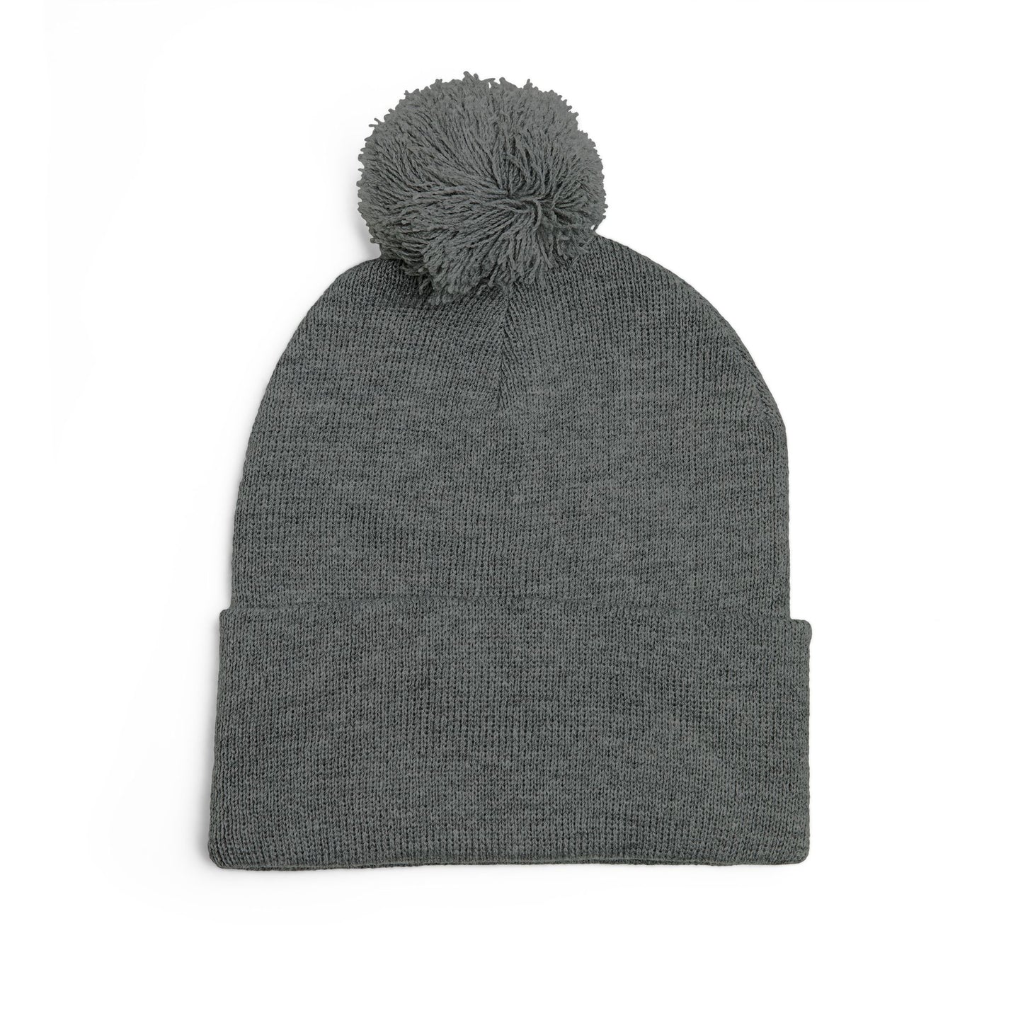 Elevate Embroidered Pom-Pom Knit Cap