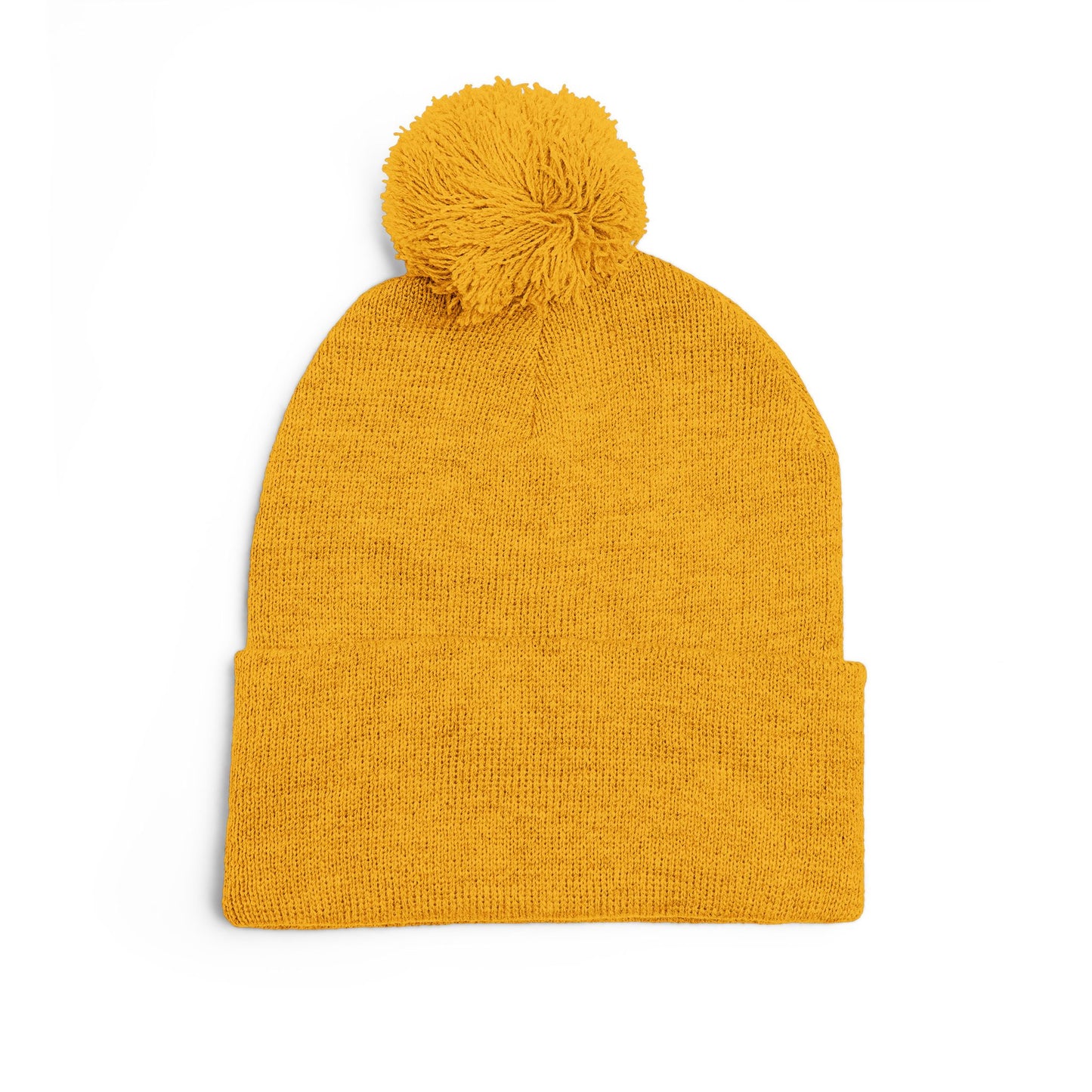Elevate Embroidered Pom-Pom Knit Cap