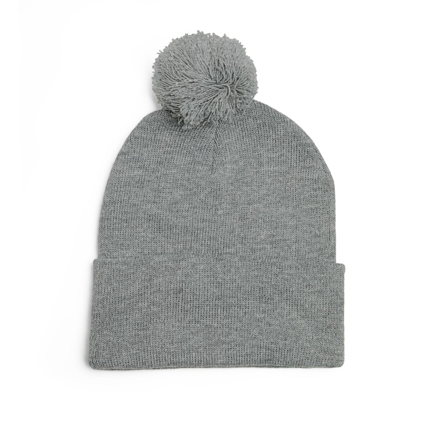 Elevate Embroidered Pom-Pom Knit Cap