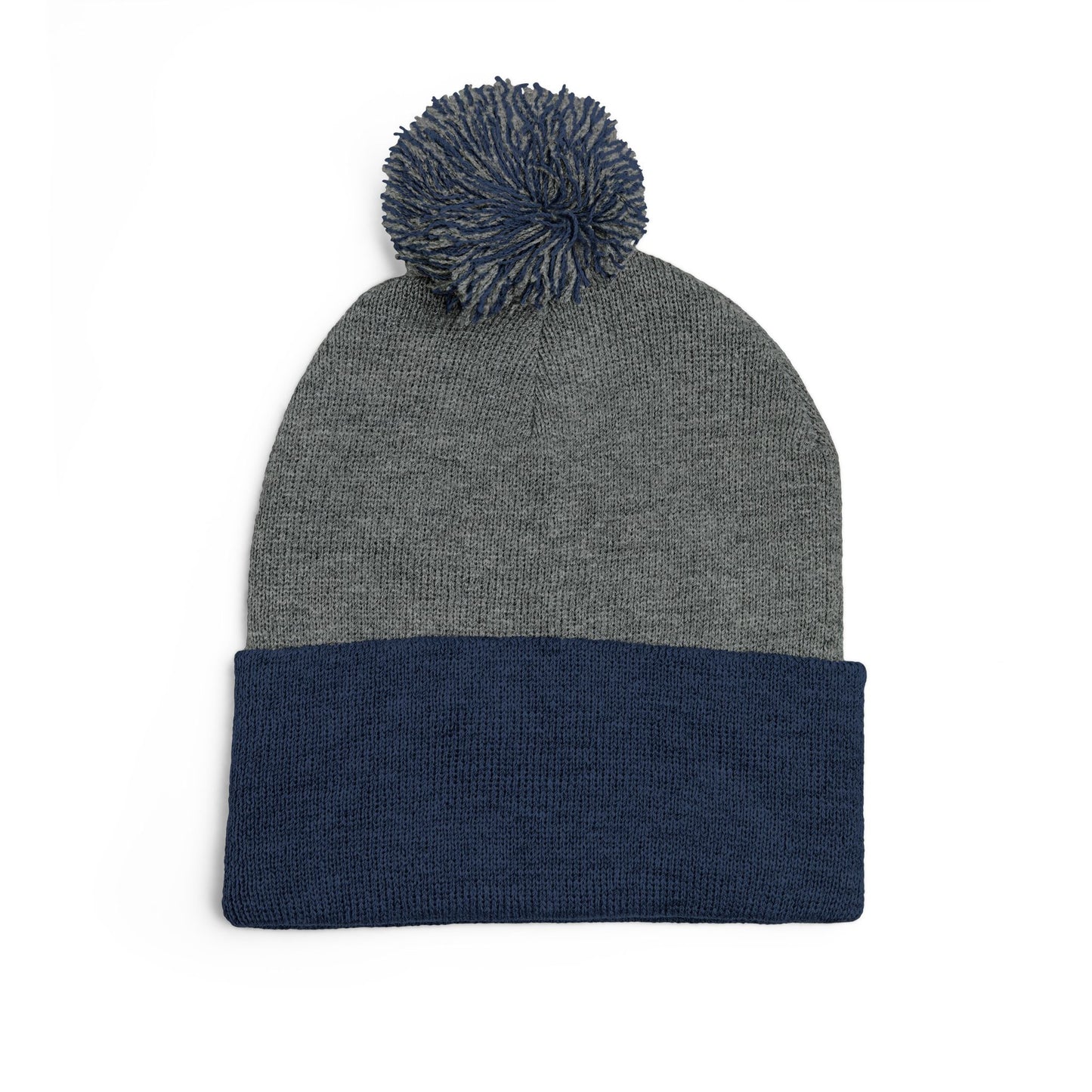Elevate Embroidered Pom-Pom Knit Cap