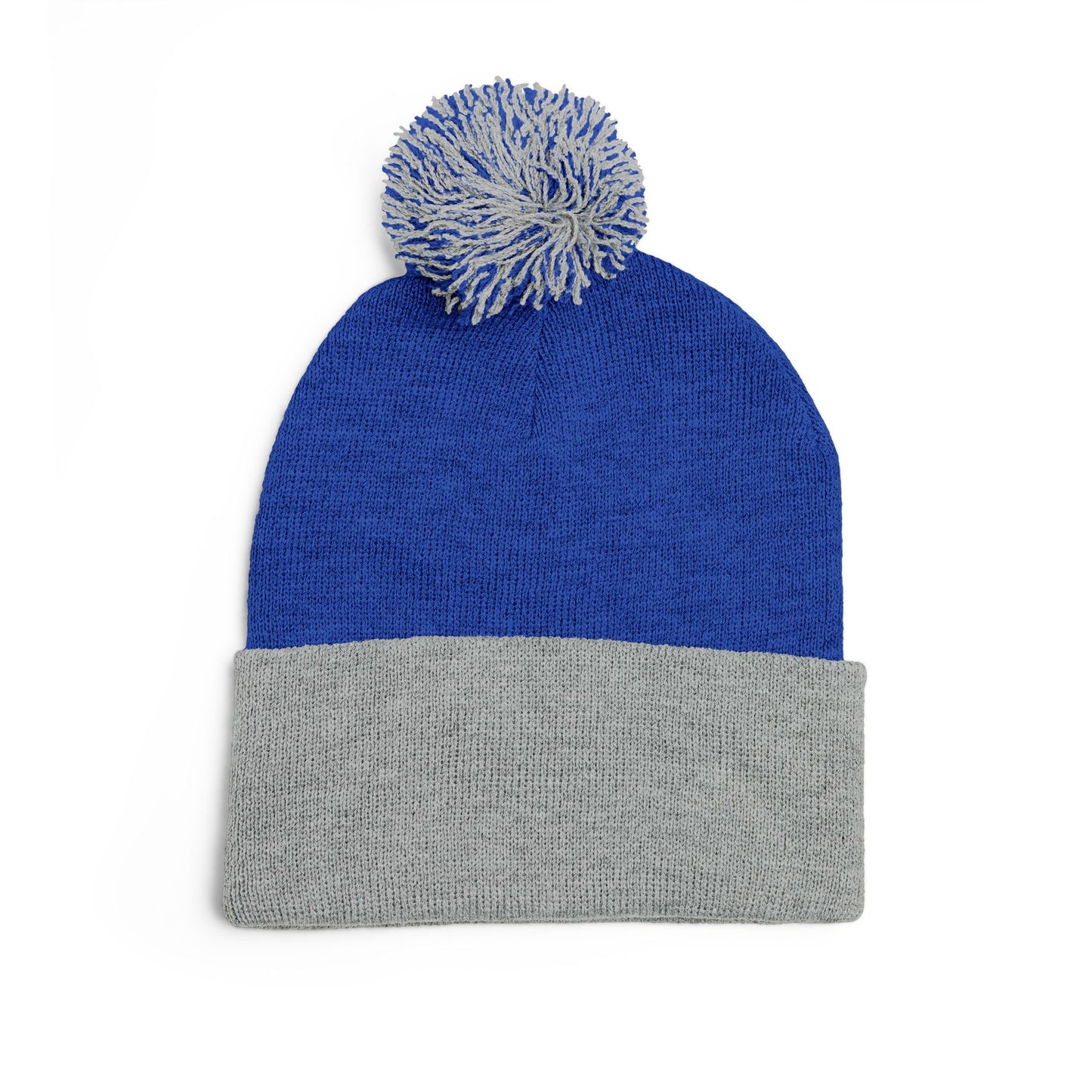 Elevate Embroidered Pom-Pom Knit Cap