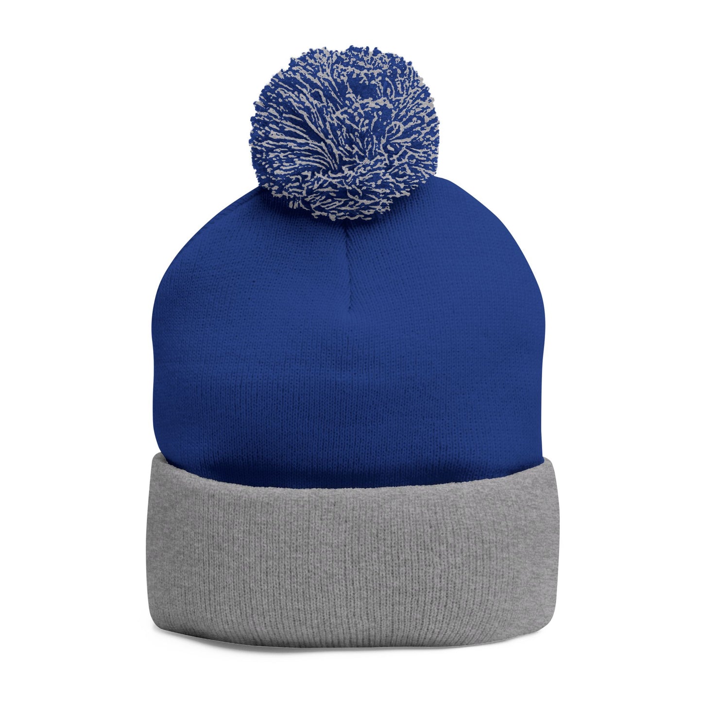 Elevate Embroidered Pom-Pom Knit Cap