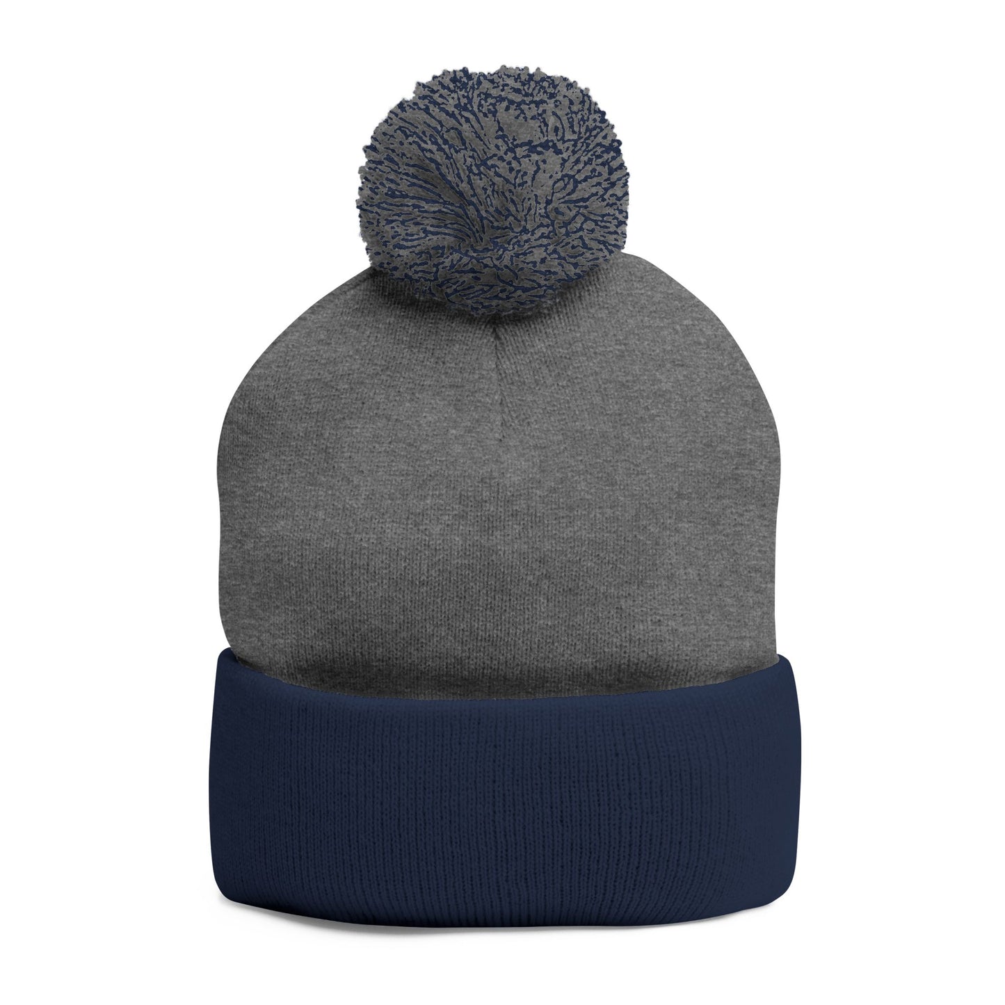 Elevate Embroidered Pom-Pom Knit Cap