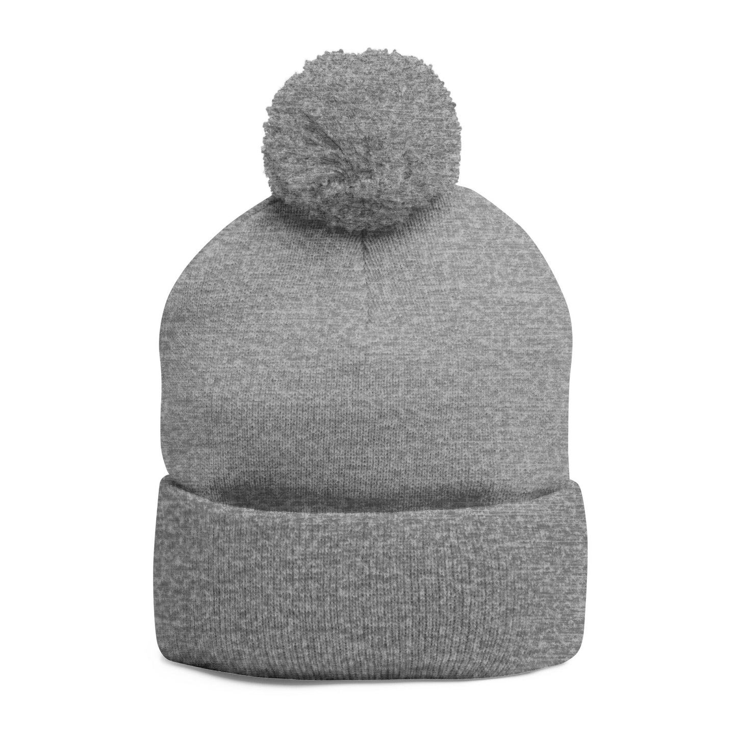 Elevate Embroidered Pom-Pom Knit Cap