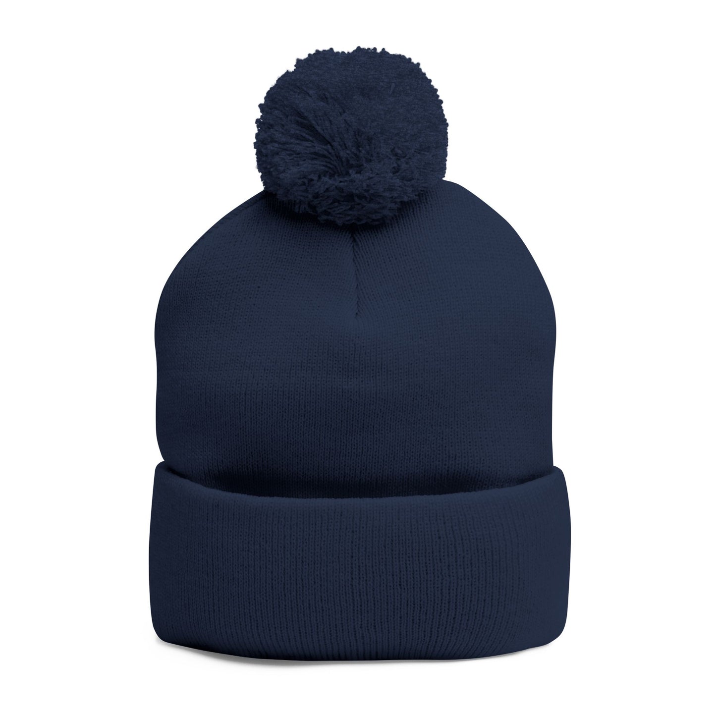 Elevate Embroidered Pom-Pom Knit Cap